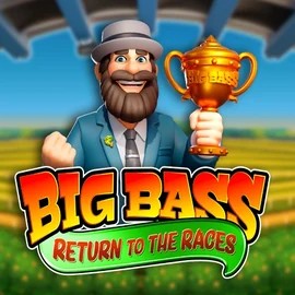 Big Bass Return to the Races game by Pragmatic Play – logo hosted on Rollxo Casino