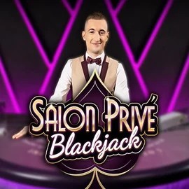 Official Live Casino logo: Blackjack Salon Privé by Ezugi at Rollxo Casino