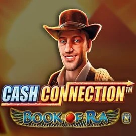 Cash Connection Book Of Ra game by Novomatic – logo hosted on Rollxo Casino