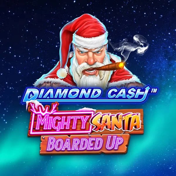 Try Diamond Cash Mighty Santa Boarded Up slot by Greentube on rollxos.ca – logo image