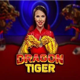 Dragon Tiger (Live) slot logo by Pragmatic Play at Rollxo Casino