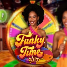 Live Casino logo of Funky Time from Evolution at Rollxo Casino