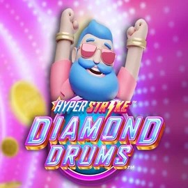 Hyper Strike Diamond Drums casino game by Gameburger Studios – featured logo at Rollxo Casino