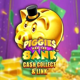 Piggies And The Bank Cash Collect & Link slot visual from Origins available on rollxos.ca