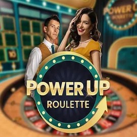 PowerUP Roulette game by Pragmatic Play – logo hosted on Rollxo Casino